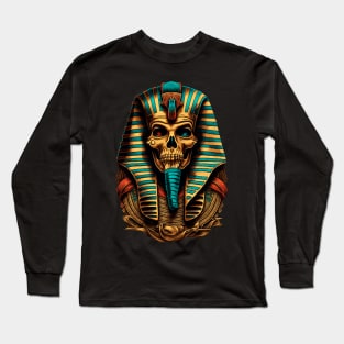 SKULL PHARAOH Long Sleeve T-Shirt